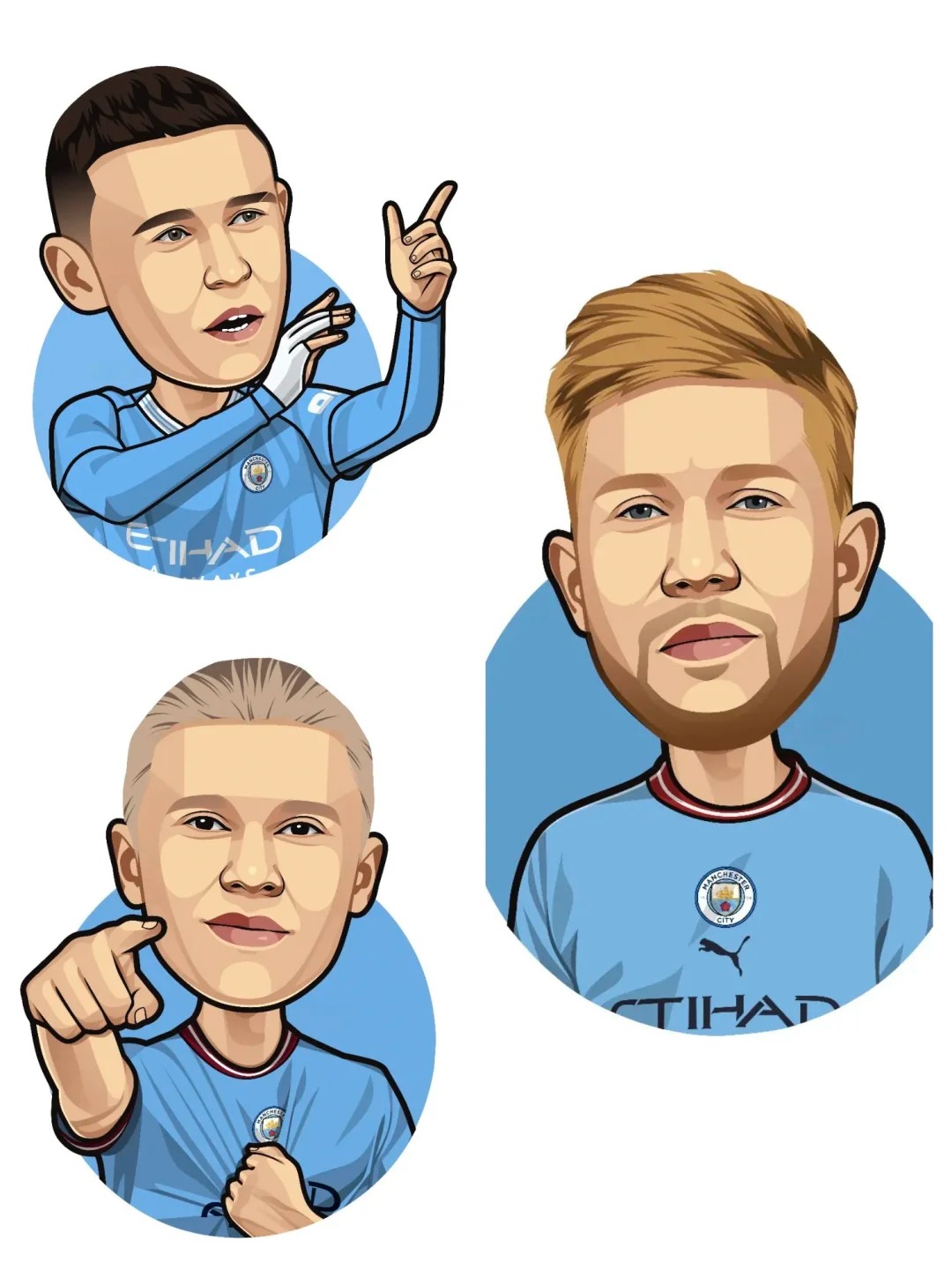 Avatar 3 người mancity