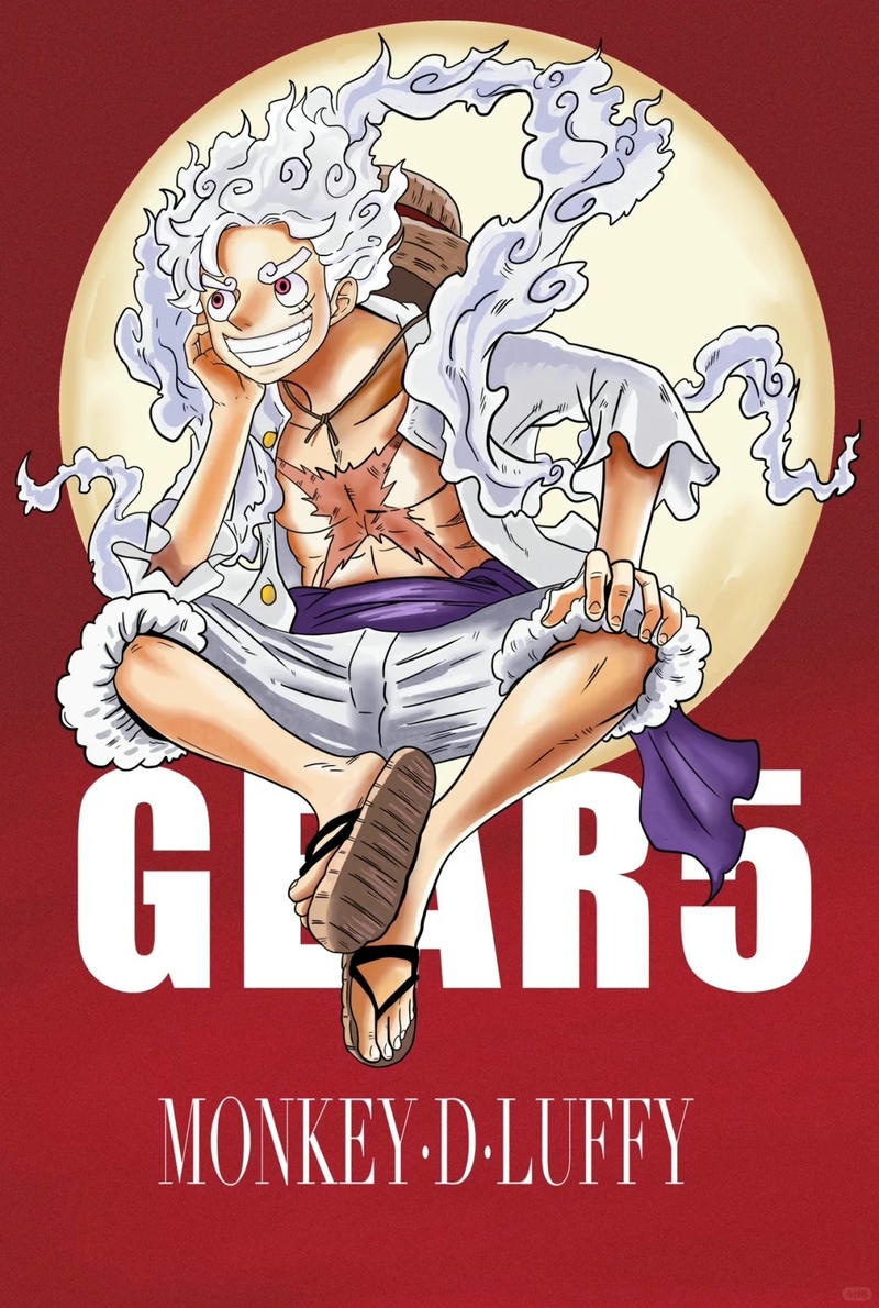 ảnh anime luffy gear 5