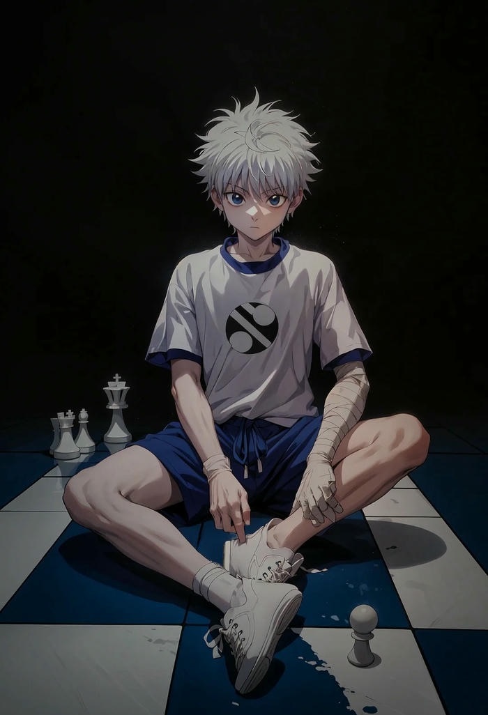 ảnh killua ngầu