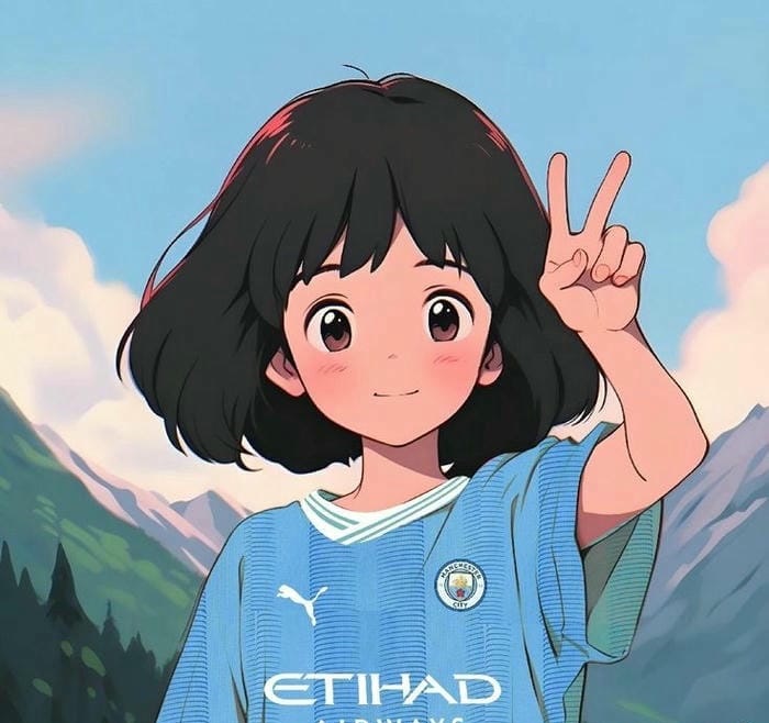 ảnh man city chibi