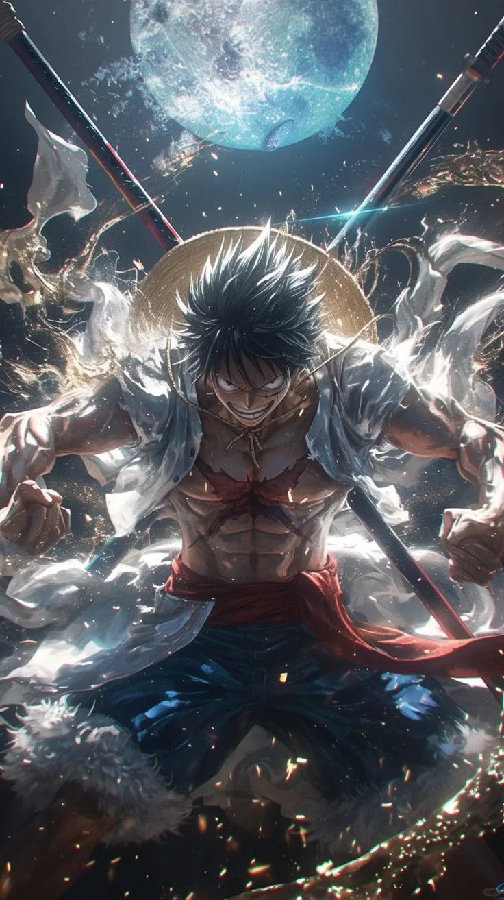 ảnh one piece luffy gear 5