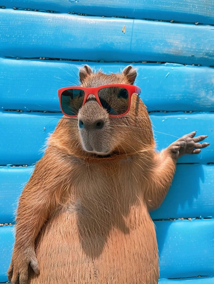 avatar vô danh cute capybara