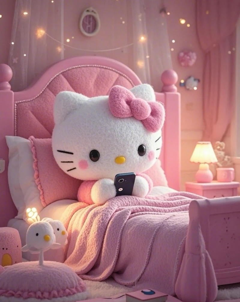 hello kitty hồng