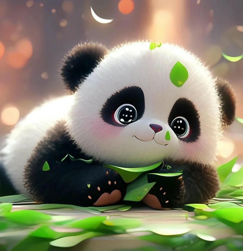 hình nền gấu trúc cute