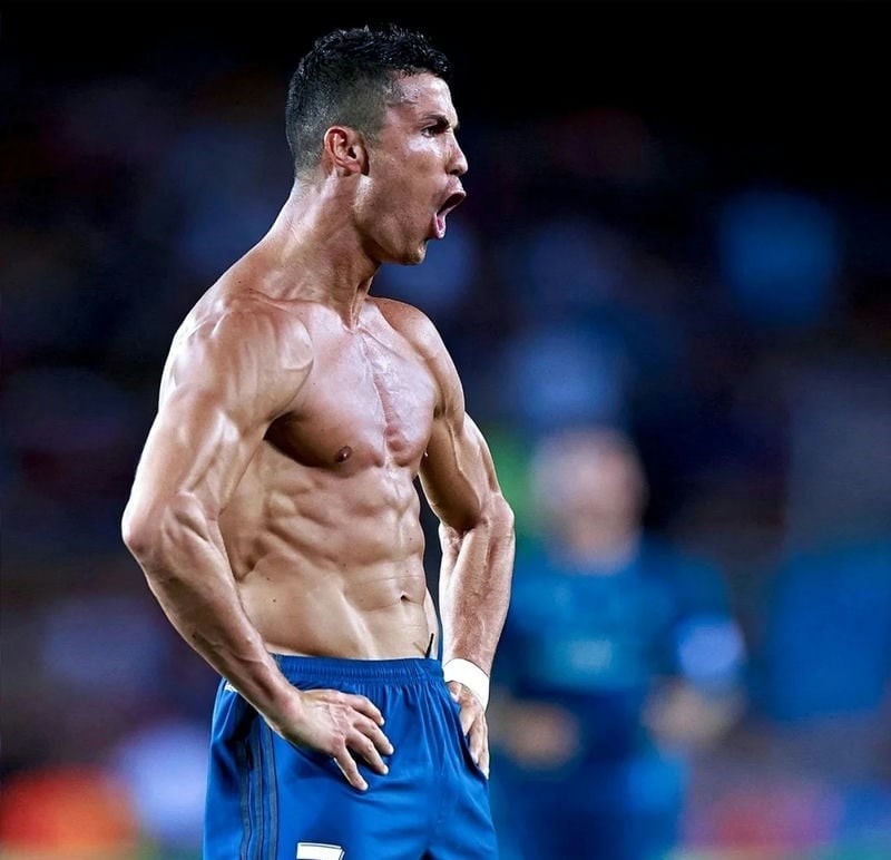 ronaldo hình nền cháy