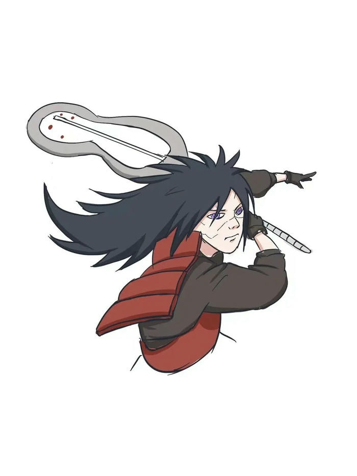 Ảnh Madara lạnh lùng giữa trận chiến