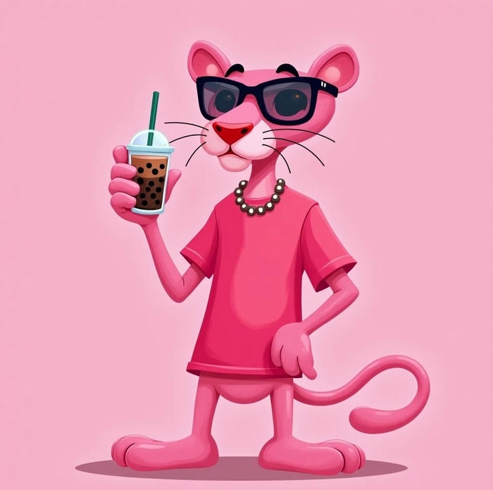 Avatar Pink Panther xinh xắn