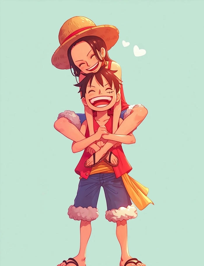 Boa Hancock và Luffy