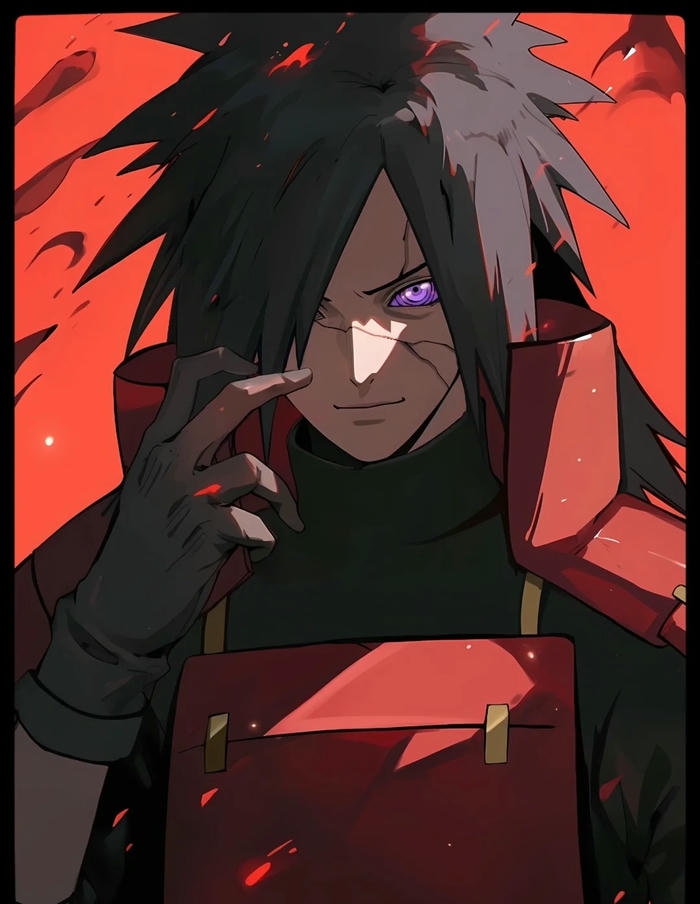 Hình ảnh Uchiha Madara lạnh lùng giữa trời đêm