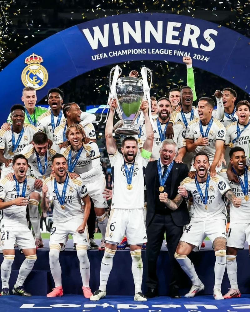 Hình ảnh biểu tượng Real Madrid mới nhất