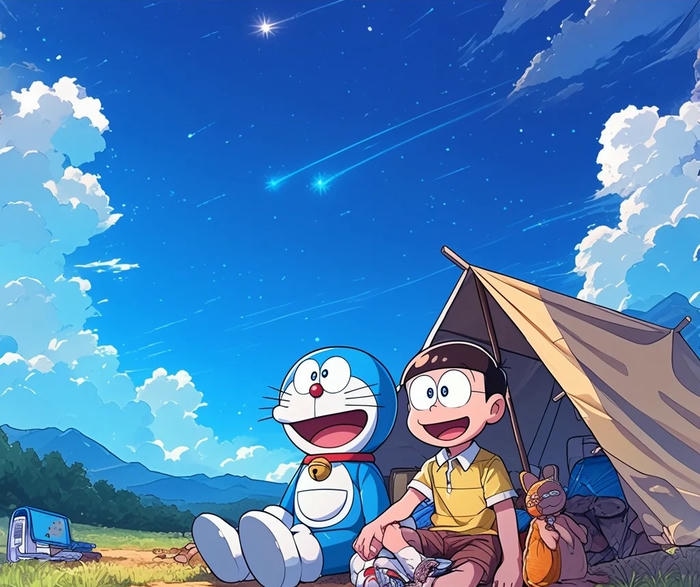 Hình nền Nobita và Doraemon