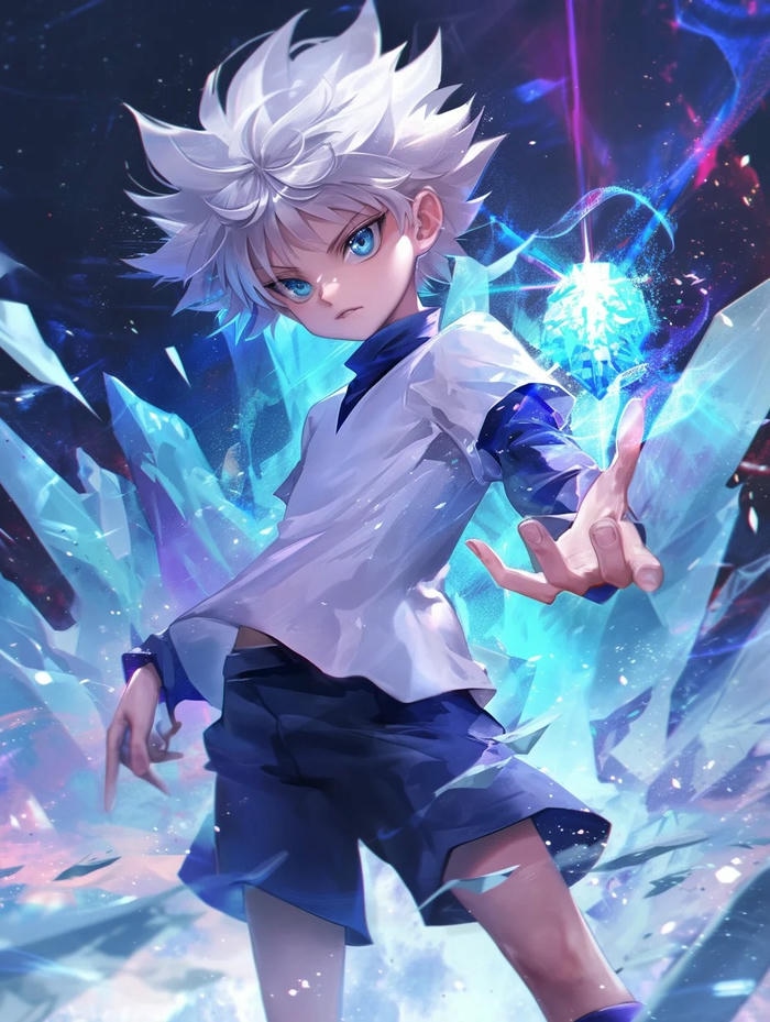 Killua Zoldyck chiến đấu hết mình