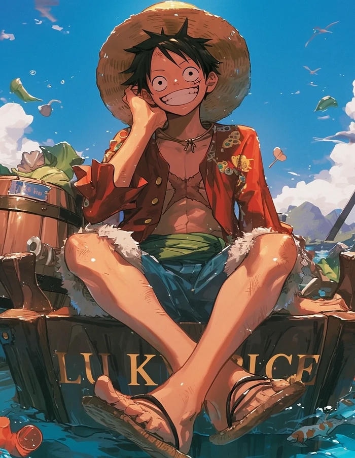 Nhân vật One Piece luffy