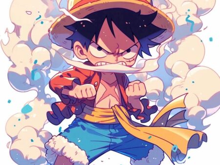 [166+] Hình ảnh chibi Luffy ngộ nghĩnh với hoạt ảnh siêu đẹp