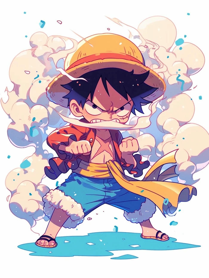 ảnh avatar chibi luffy