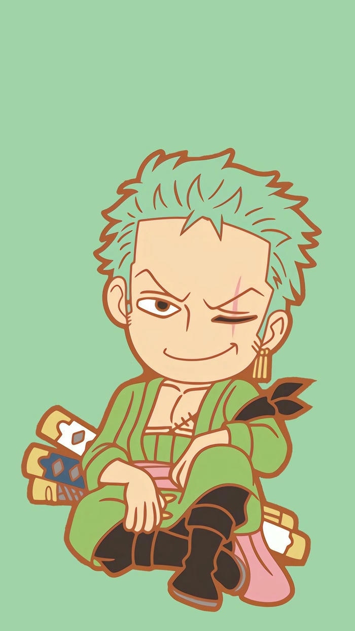 anh chibi zoro ngau