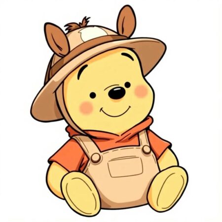 [511+] Avatar Gấu Pooh siêu cute phù hợp với moi lứa tuổi