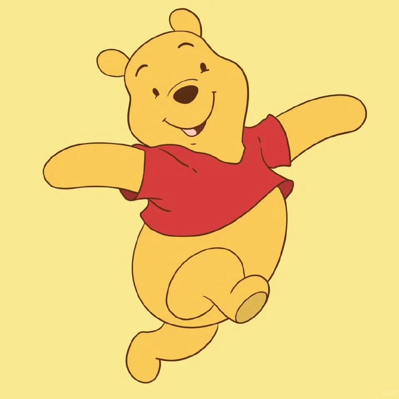 ảnh gấu pooh siêu đáng yêu