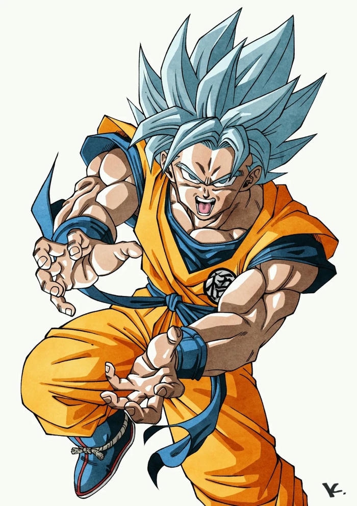 ảnh goku bản năng vô cực