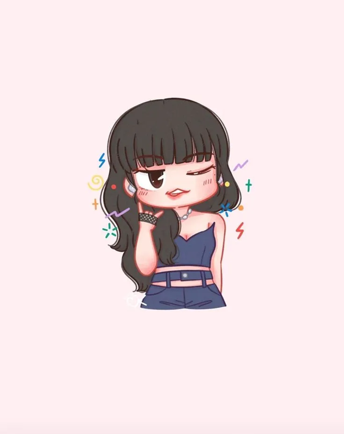 ảnh lisa chibi