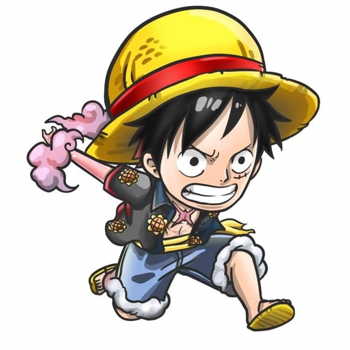 ảnh luffy chibi