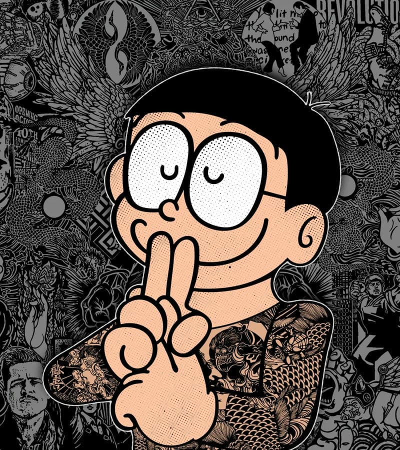 ảnh nobita cool ngầu