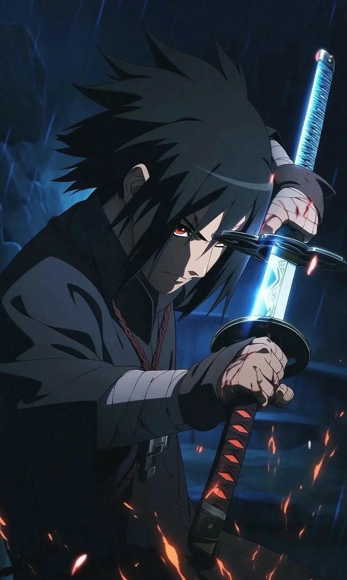 anh sasuke chiến đấu