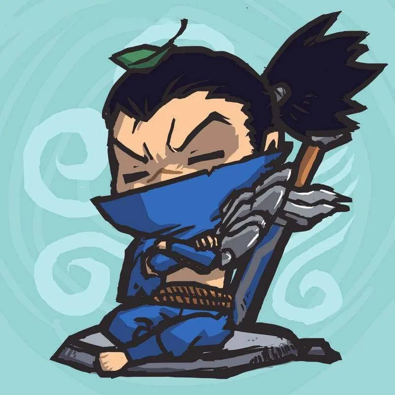 anh yasuo chibi cute