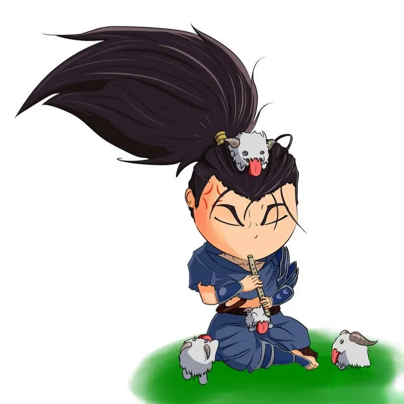 anh yasuo chibi đẹp