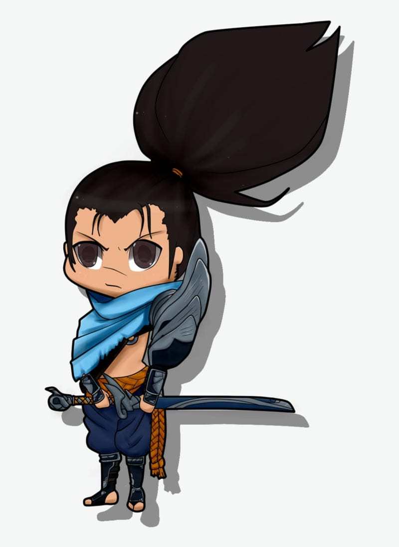 ảnh yasuo true damage chibi