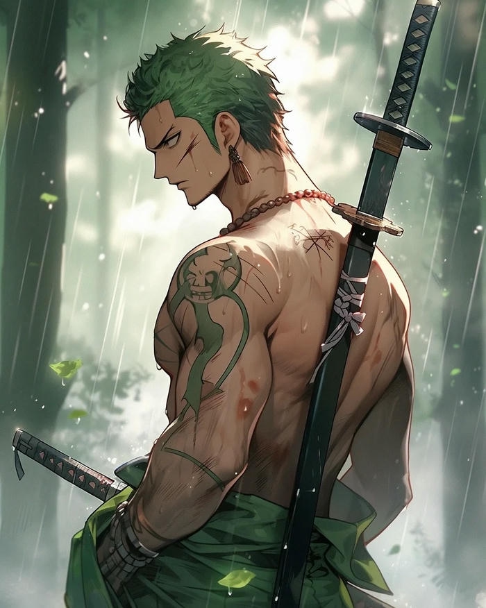 ảnh zoro ngầu ở wano