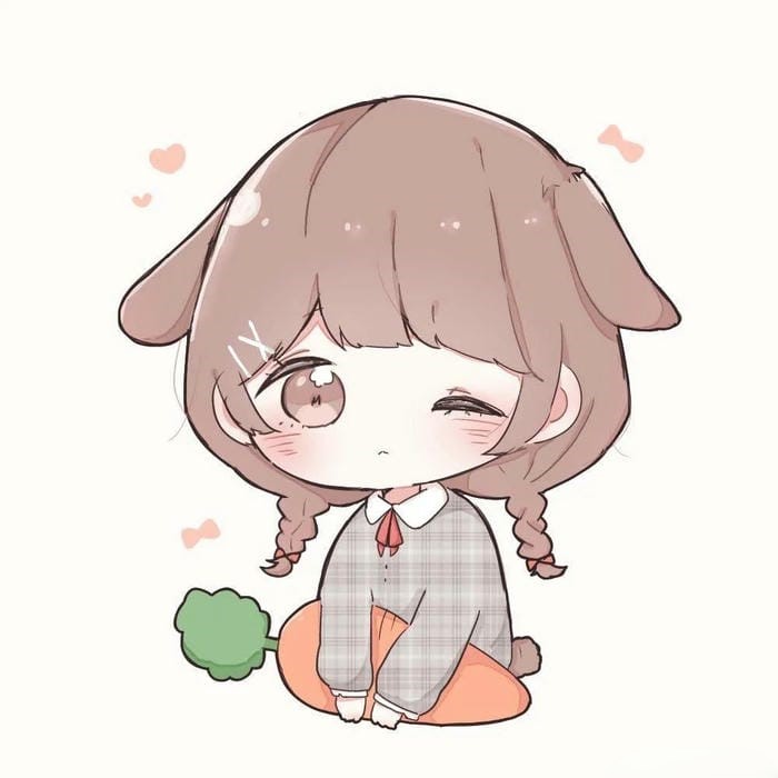 avatar chibi nữ cute