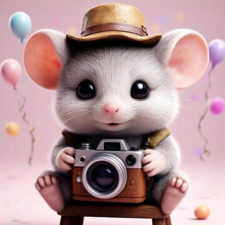 699+ Hình anh chibi chuột cute dễ thương full hd