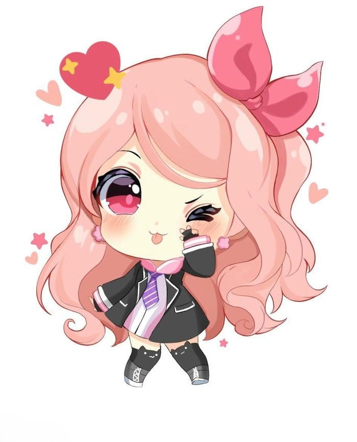chibi nữ cute