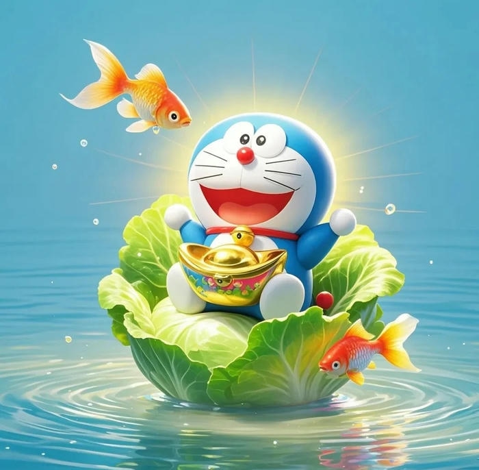 doraemon cute chibi