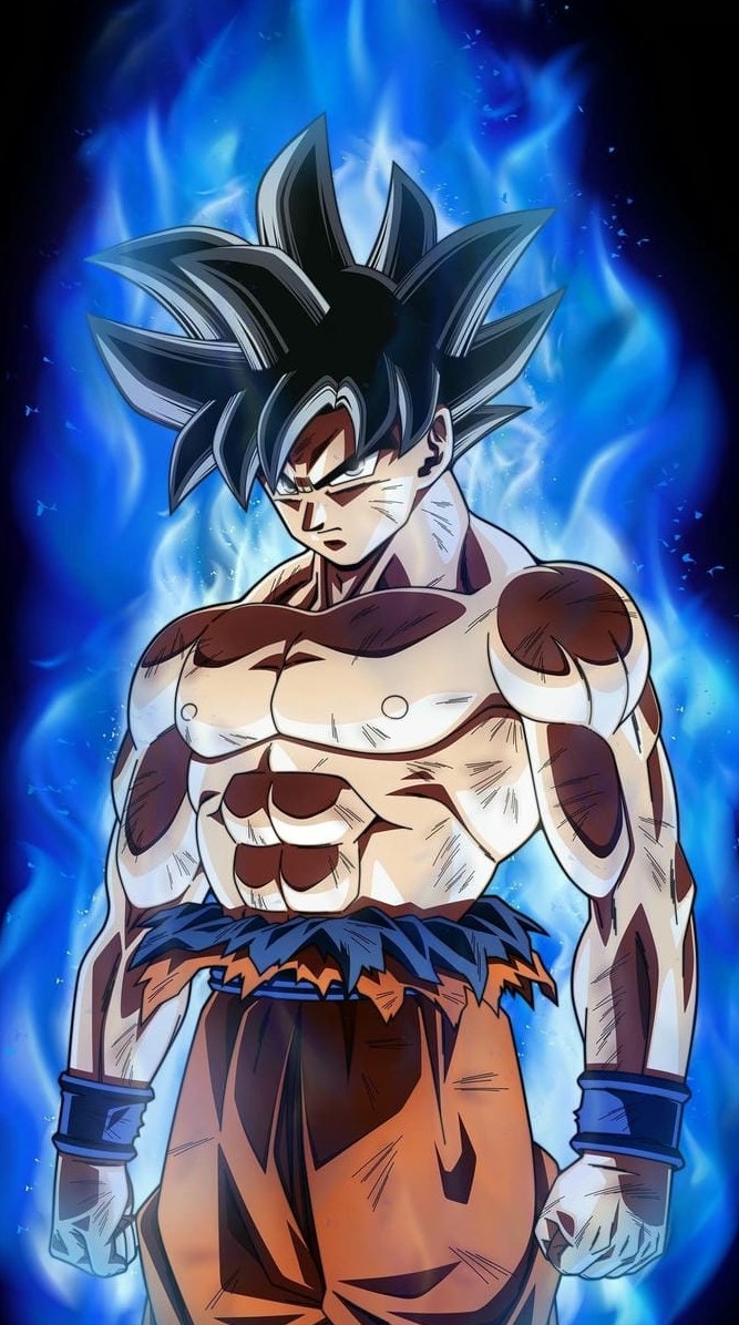 hình ảnh goku bản năng vô cực