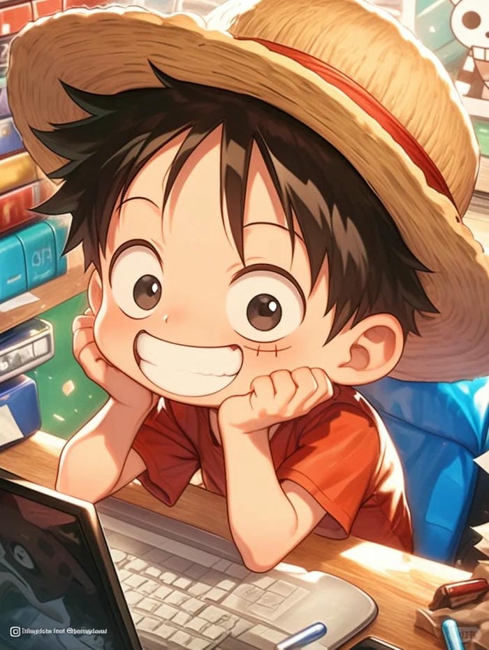 hình ảnh luffy cute