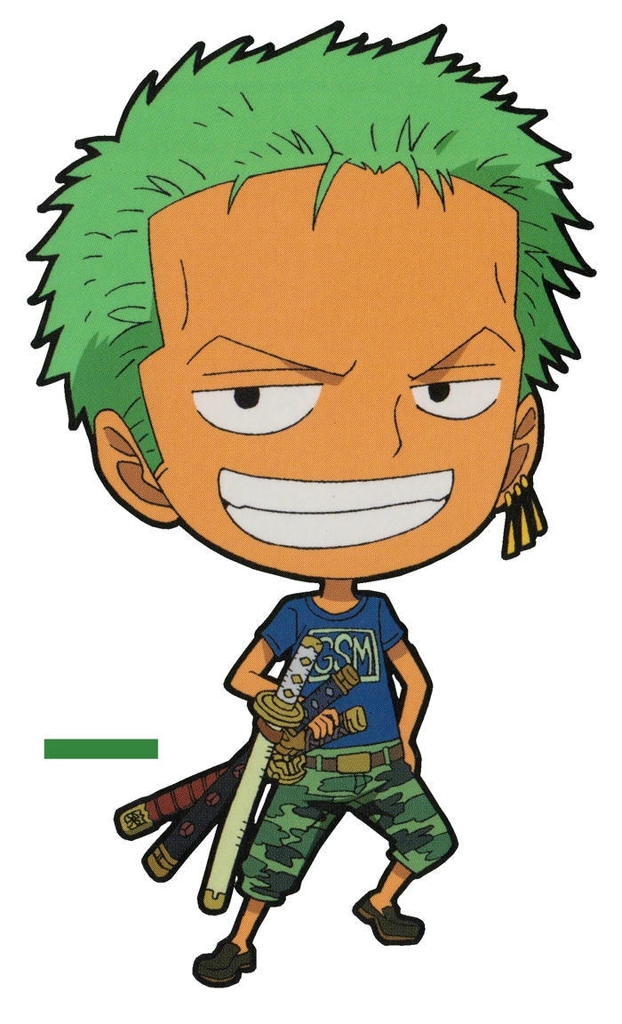 hinh anh zoro chibi ngo nguoc