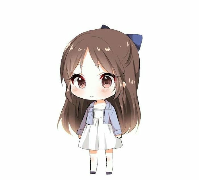 hình anime nữ chibi girl