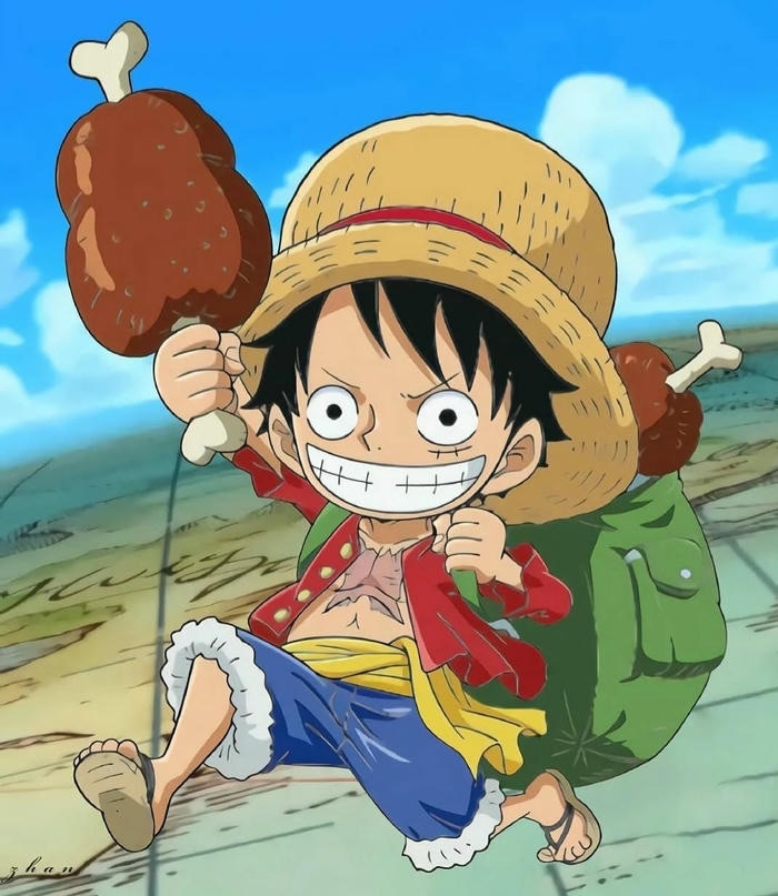 hình của luffy