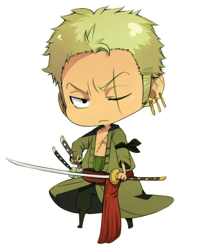 hinh đai dien zoro chibi