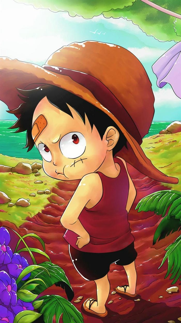 hình đt luffy chipi