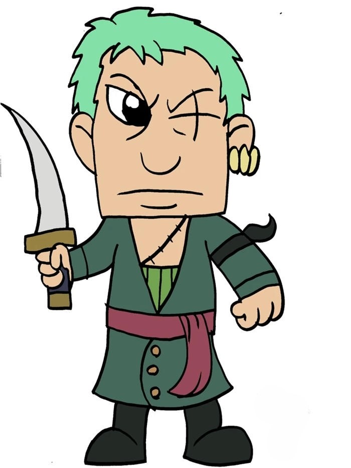 hinh đt zoro chibi