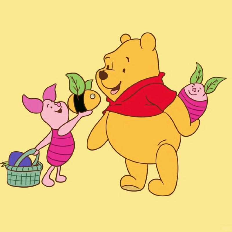 hình gấu pooh hoạt hình