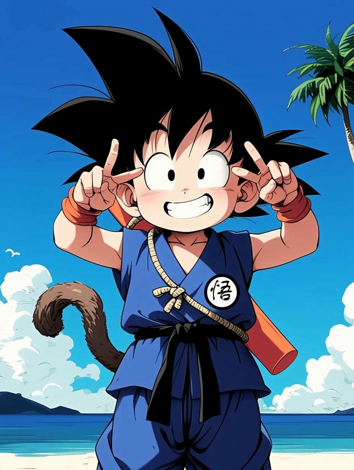 hình goku ngầu