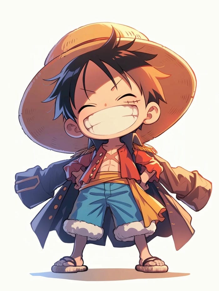 hình luffy cute