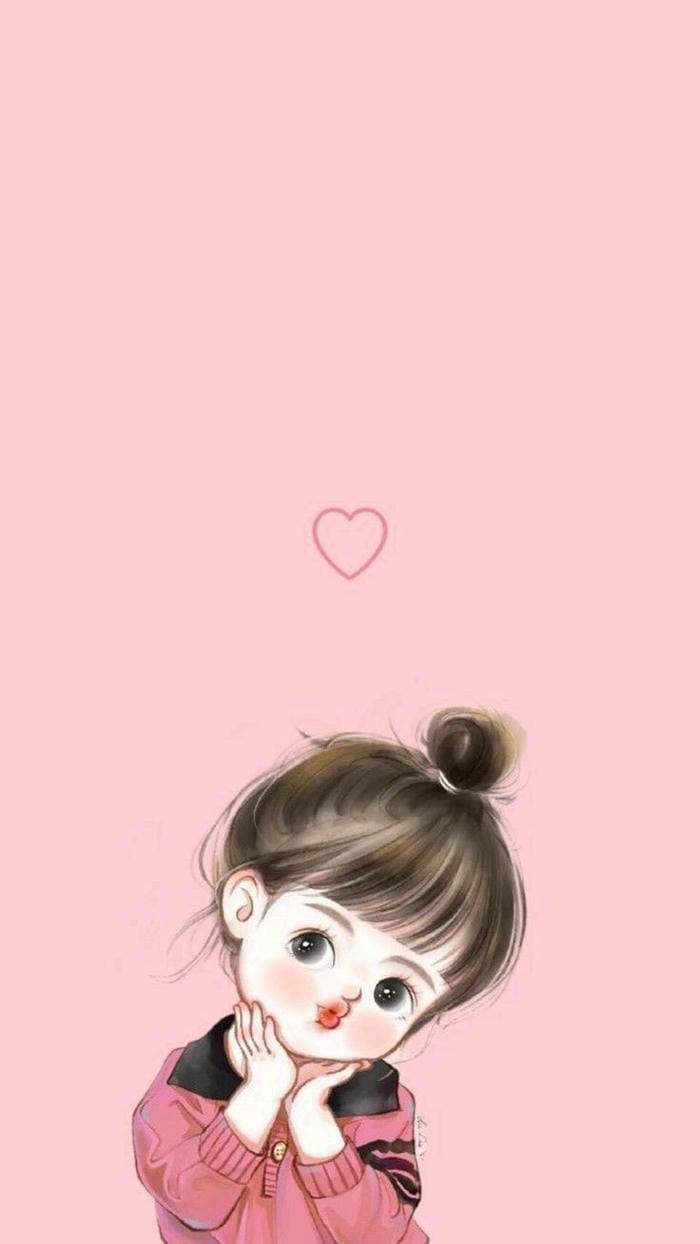 hình nền chibi nữ cute