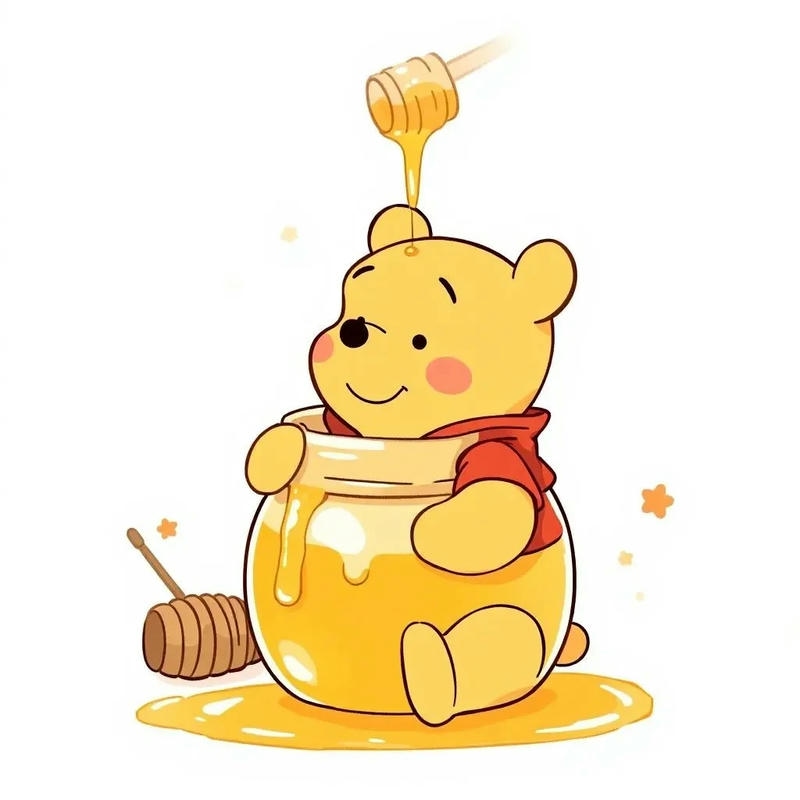 hình nền điện thoại gấu pooh