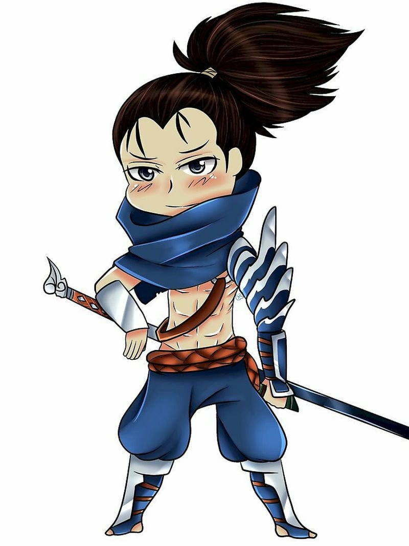 hình nền đt yasuo chibi