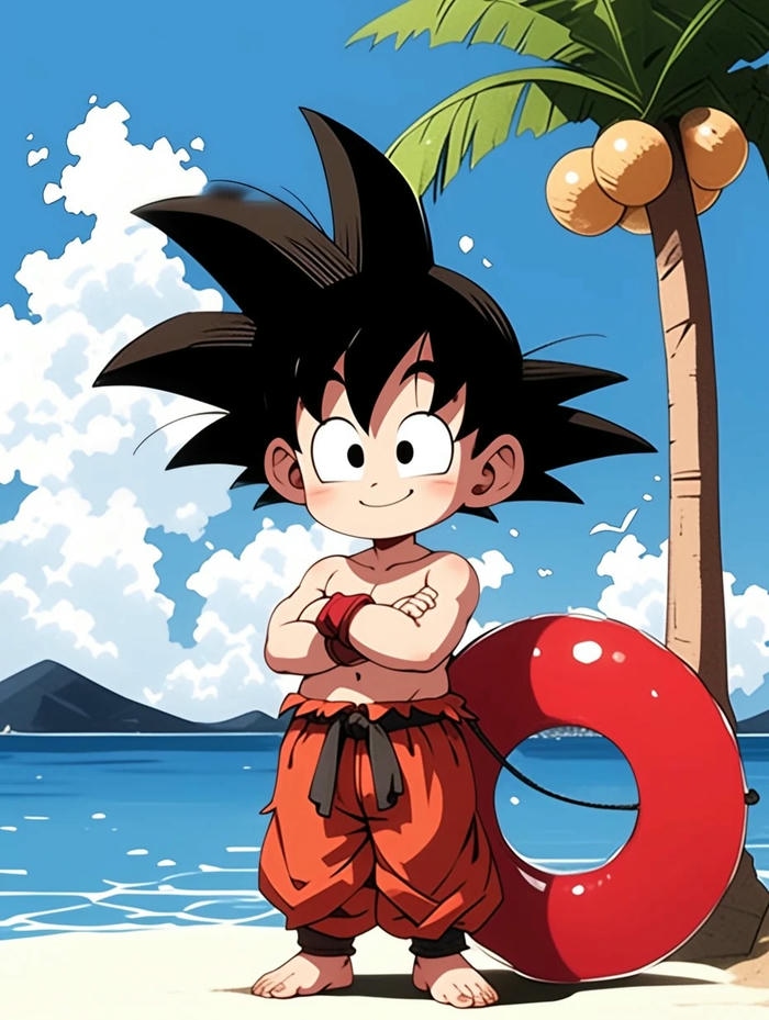 hình nền goku ngầu